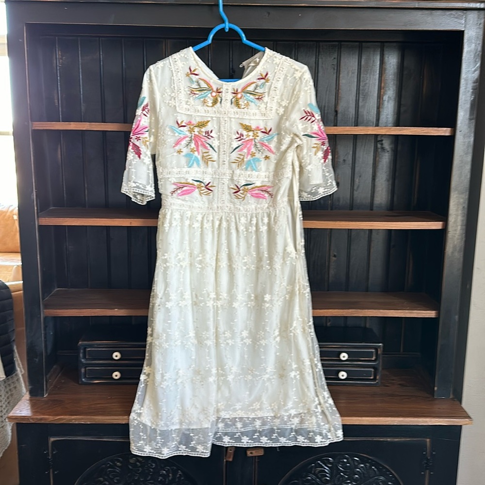 Embroidered Dress